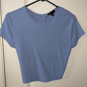 Light Blue Junior Girl's Top
